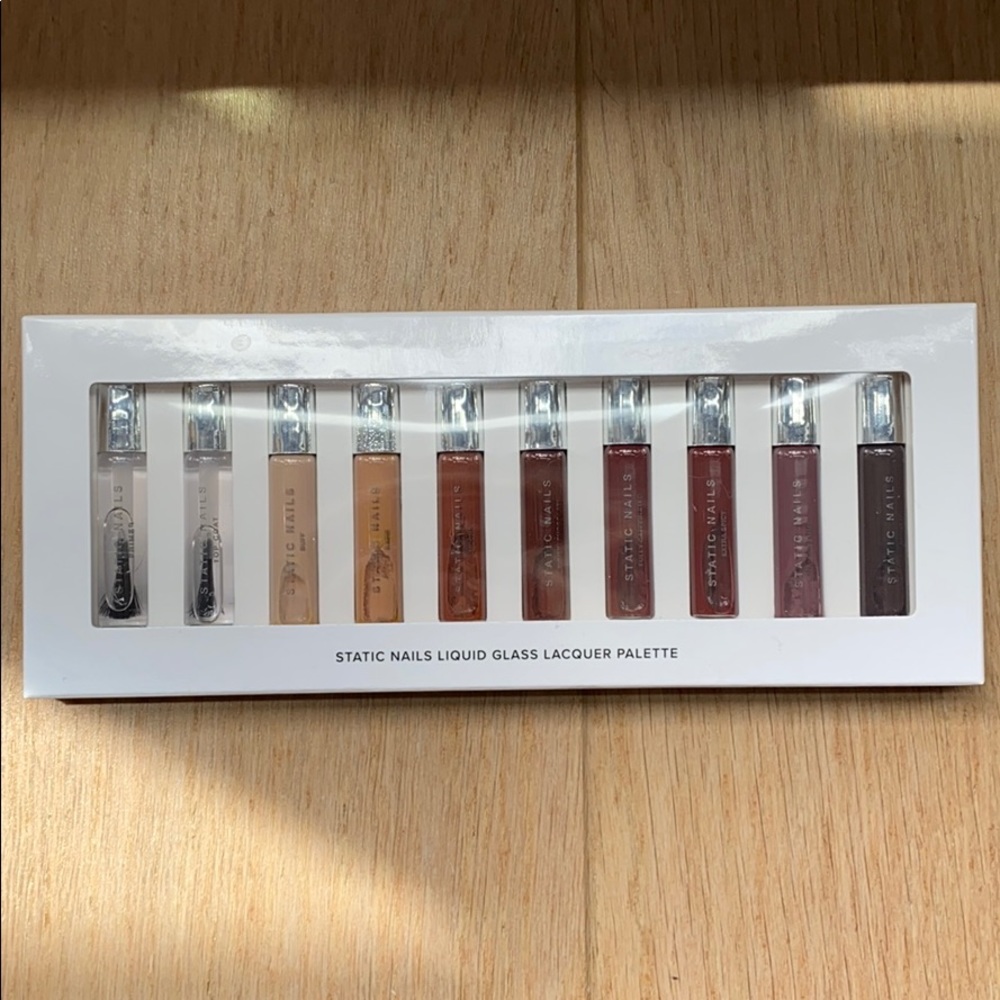 Static Nails LIQUID GLASS LACQUER: PERFECT NUDES